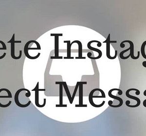 Delete Instagram DMS
