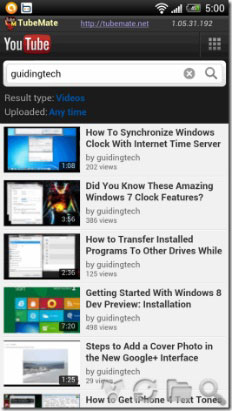 YouTube Video to MP3 Converter Apps for Android