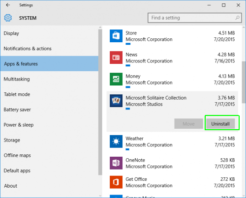 Uninstall anti-virus