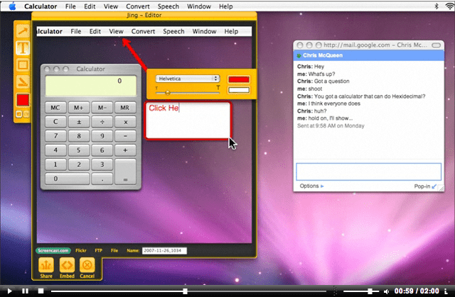 Jing screenshot tool