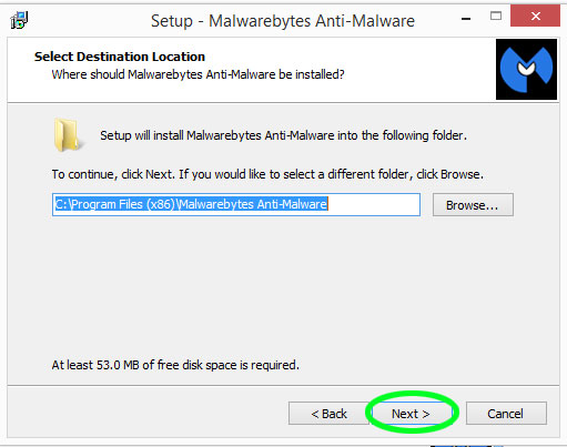 Malwarebytes file location