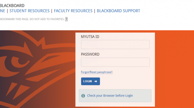 UTSA Blackboard