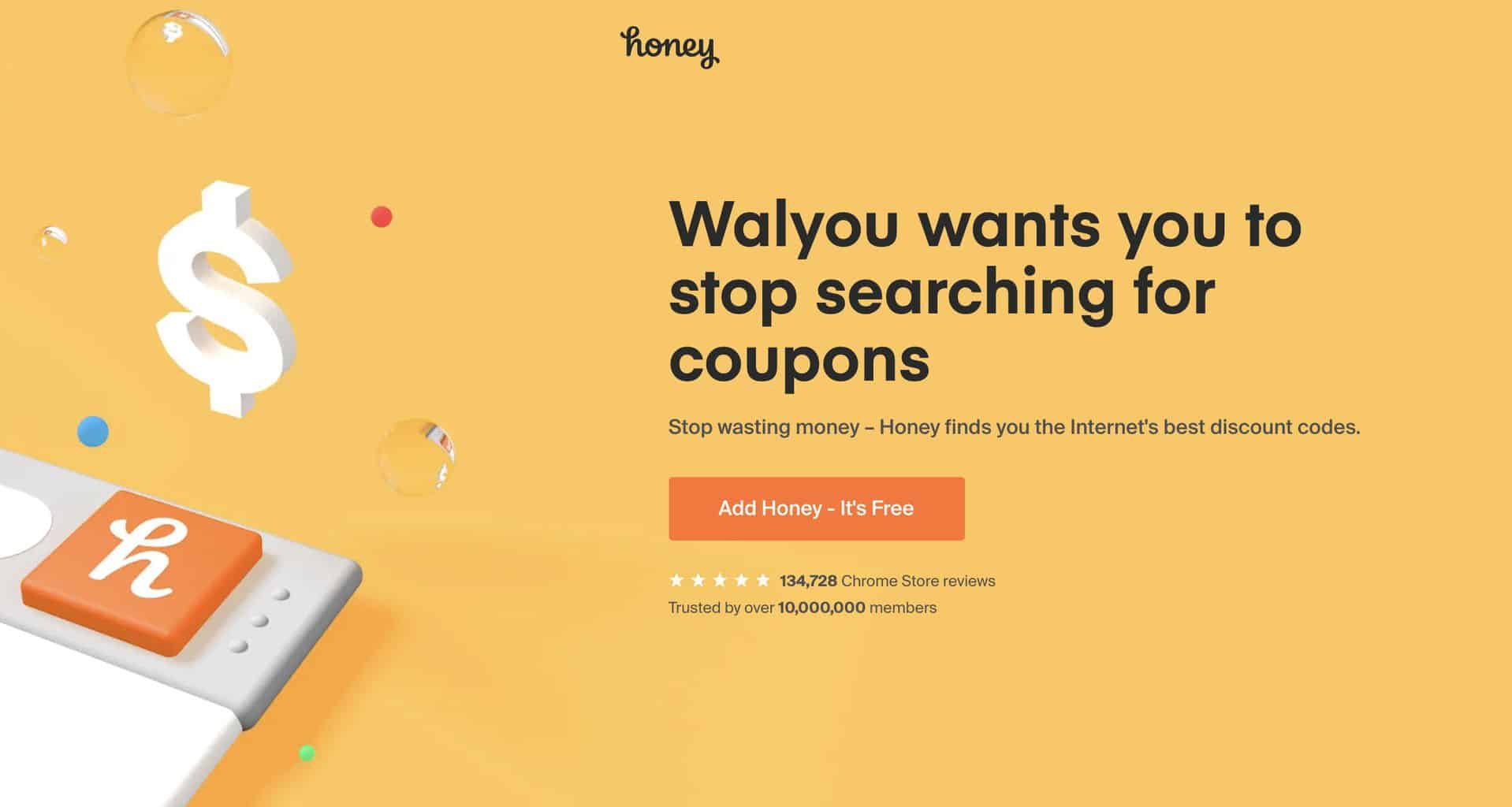 Honey Chrome Extension
