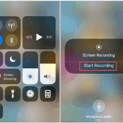 screen record iPhone