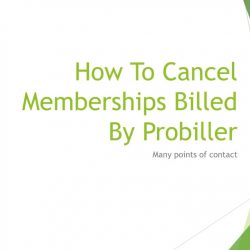 How to Cancel MBI Probiller Subscription