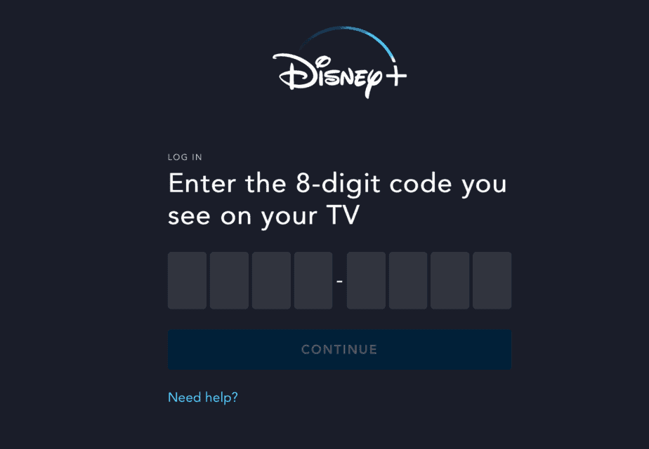 Disneyplus.com login/begin