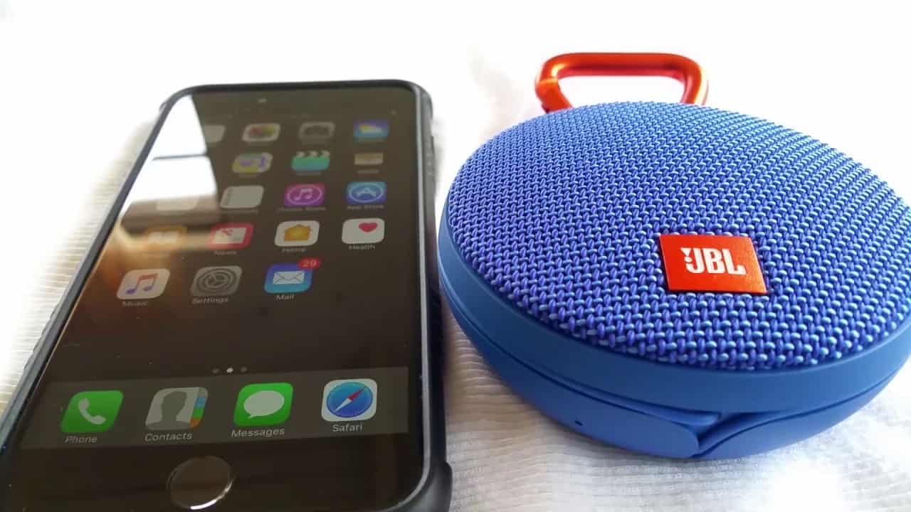 connect jbl speaker to iPhone