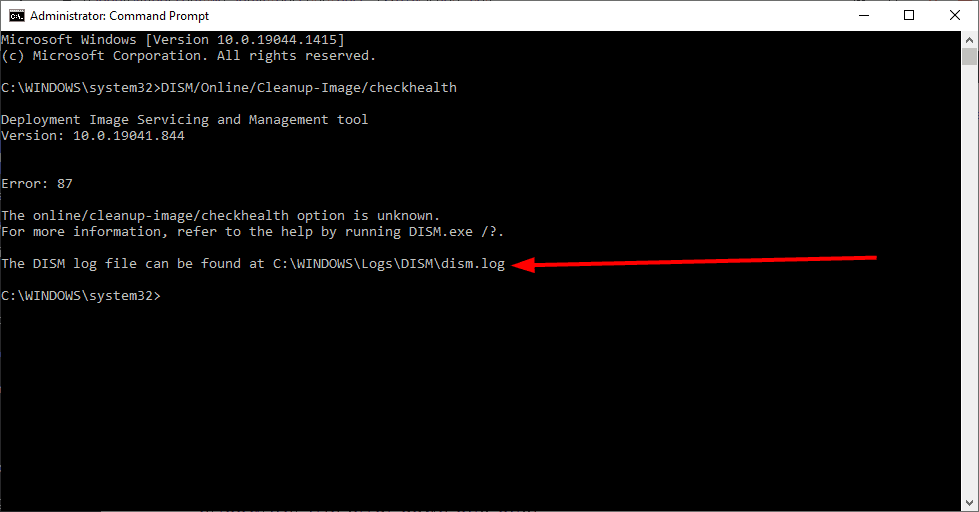 DISM File found