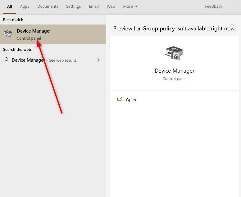 Windows 10 Devices Manager
