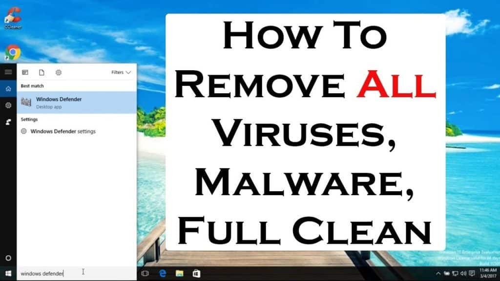 Remove Viruses Without Antivirus from your PC