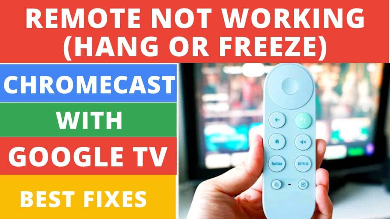 How to reset my Chromecast Remote