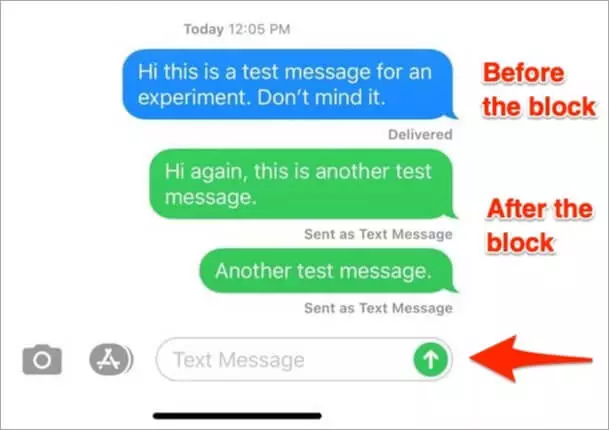 How to Text Someone who blocked you