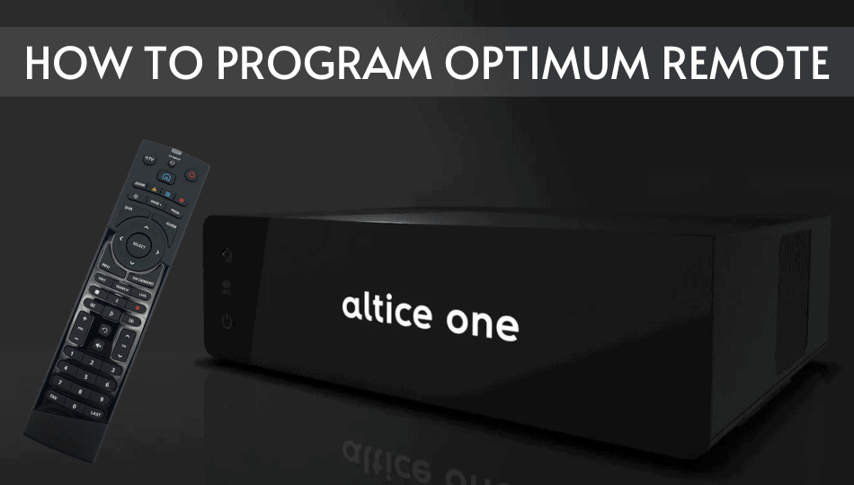 Reset Optimum Remote Control