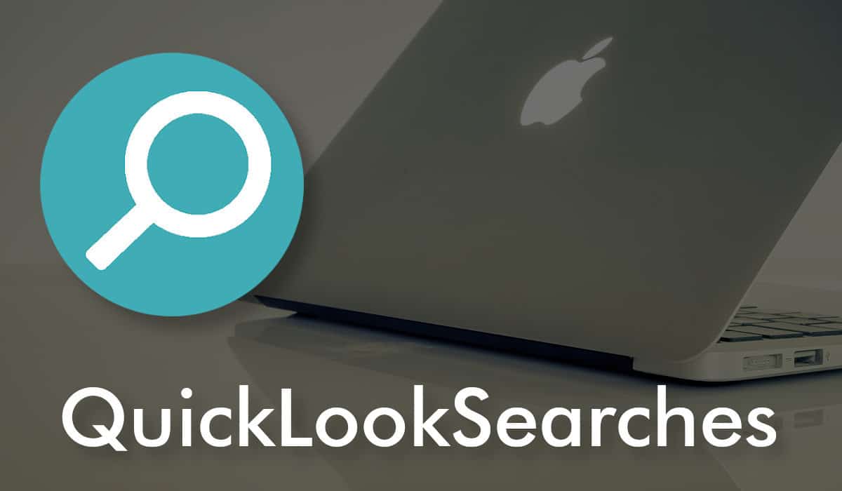 how to get rid of quicklooksearches.