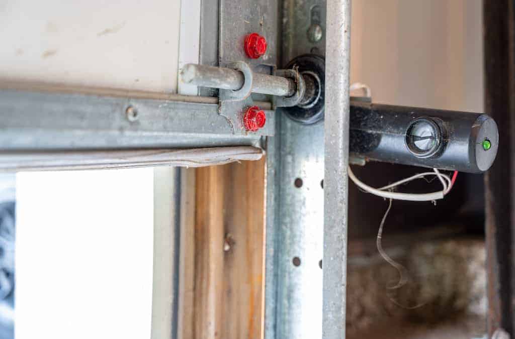 Yellow light blinking on Garage Door Sensor