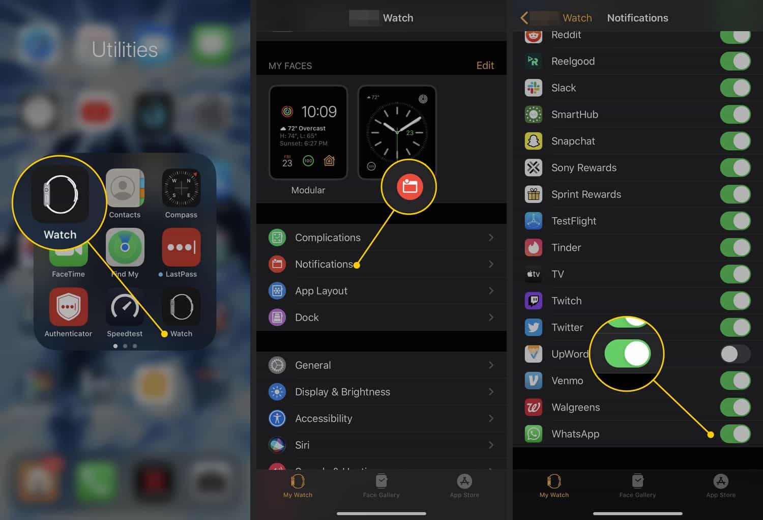use WhatsApp on Apple Watch