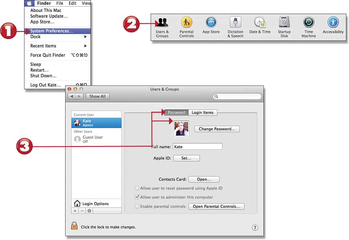 Change a Login Picture on Mac