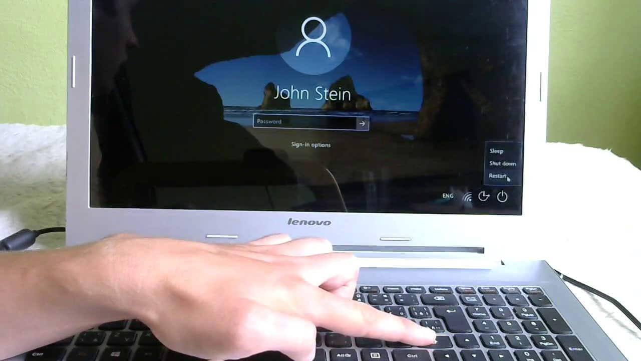 recover my laptop's Password