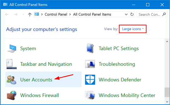 Change your Laptop Password