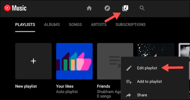 how to create a playlist on youtube