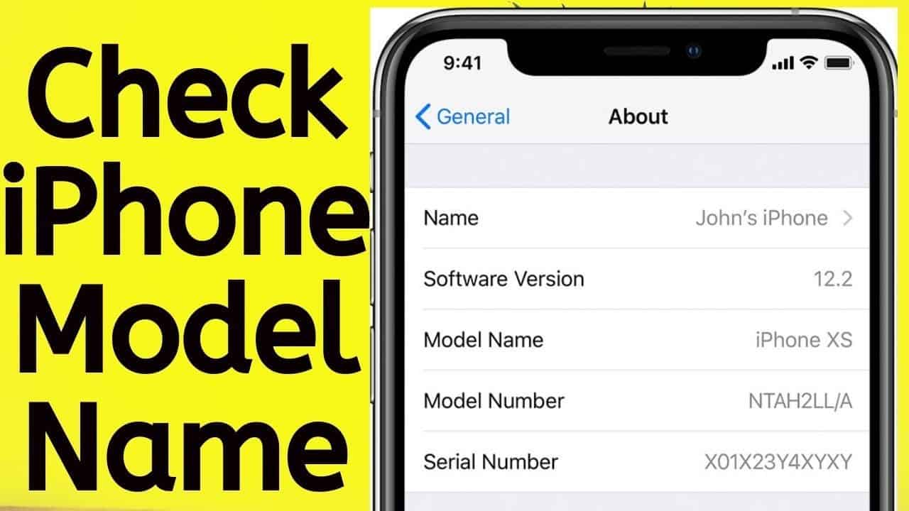 how to find serial number on iphone