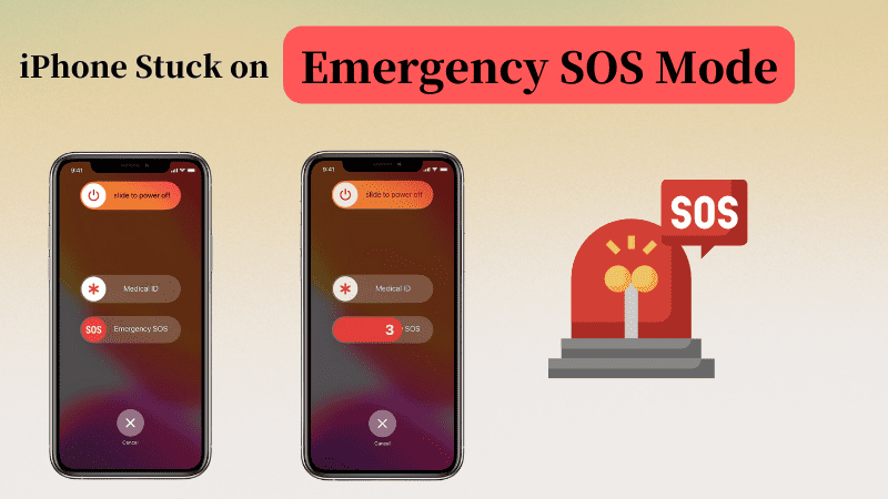 fix iPhone Stuck on Emergency SOS