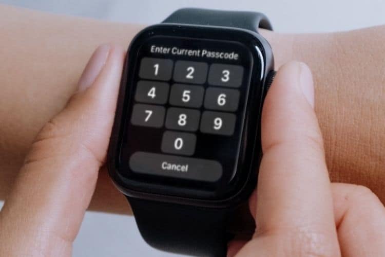 reset Apple watch without paired phone and password