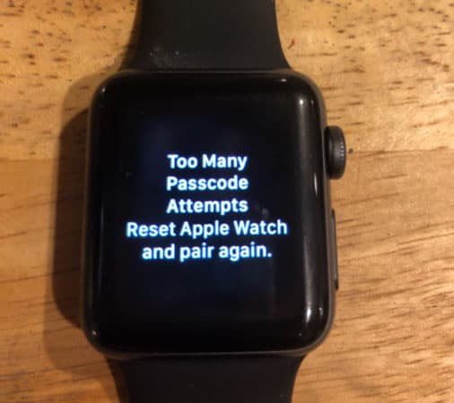 How to Reset Apple Watch Password