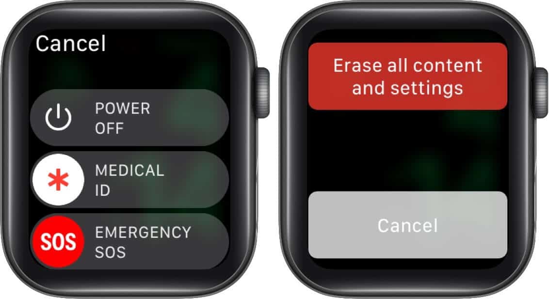Reset Apple Watch when Locked Out