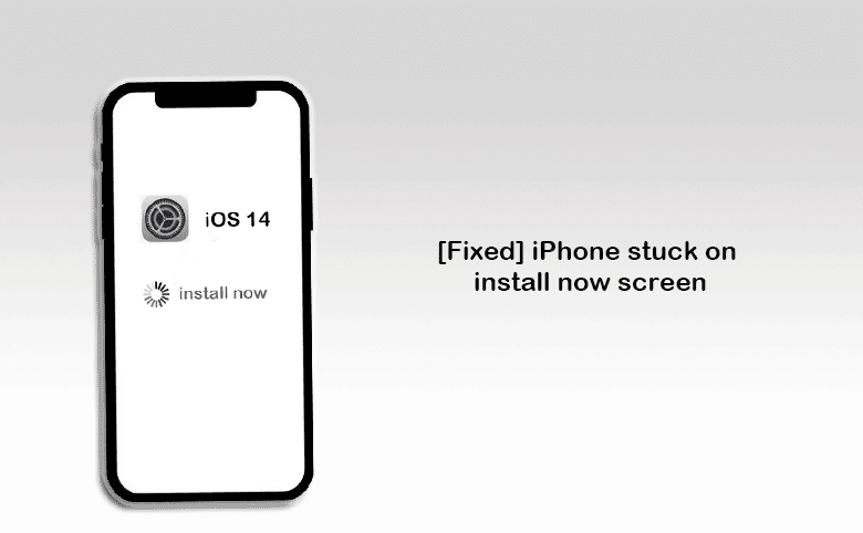 How to Fix iPhone stuck on install Now