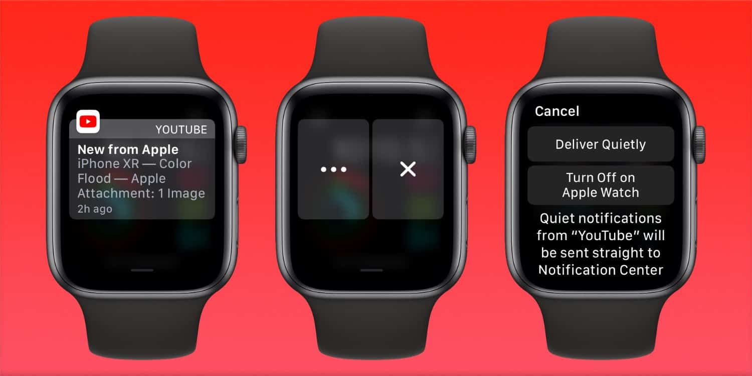 turn off notifications on Apple Watch