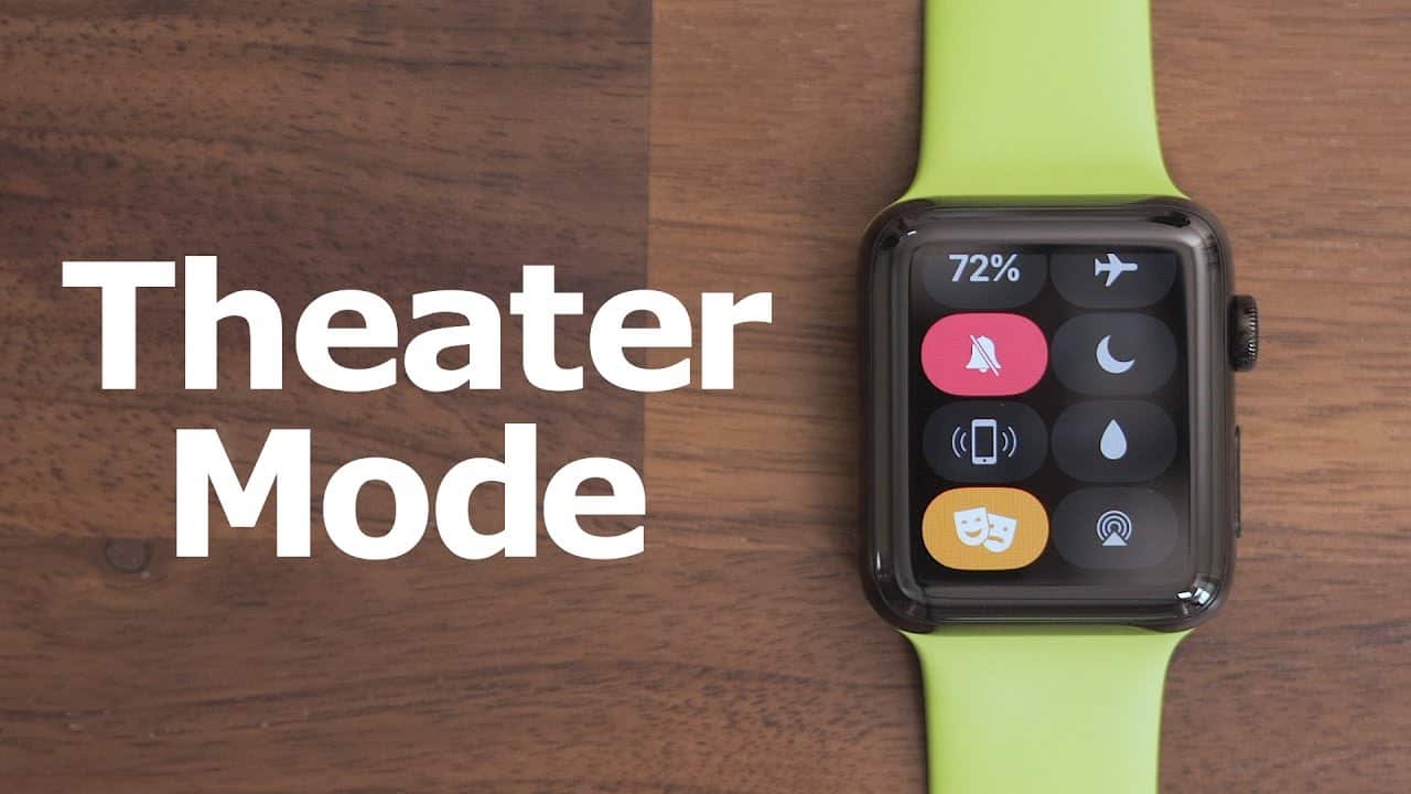 turn off Theater mode on Apple Watch