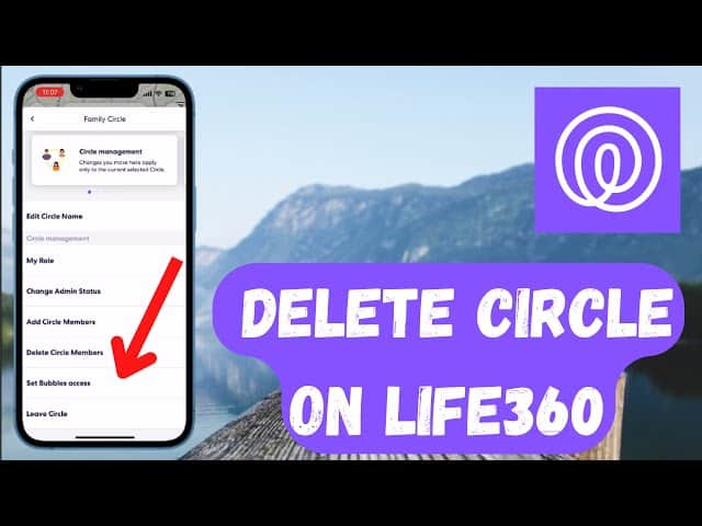 How to Delete a Circle on Life360