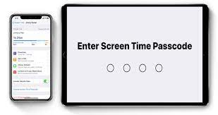 change screen time passcode